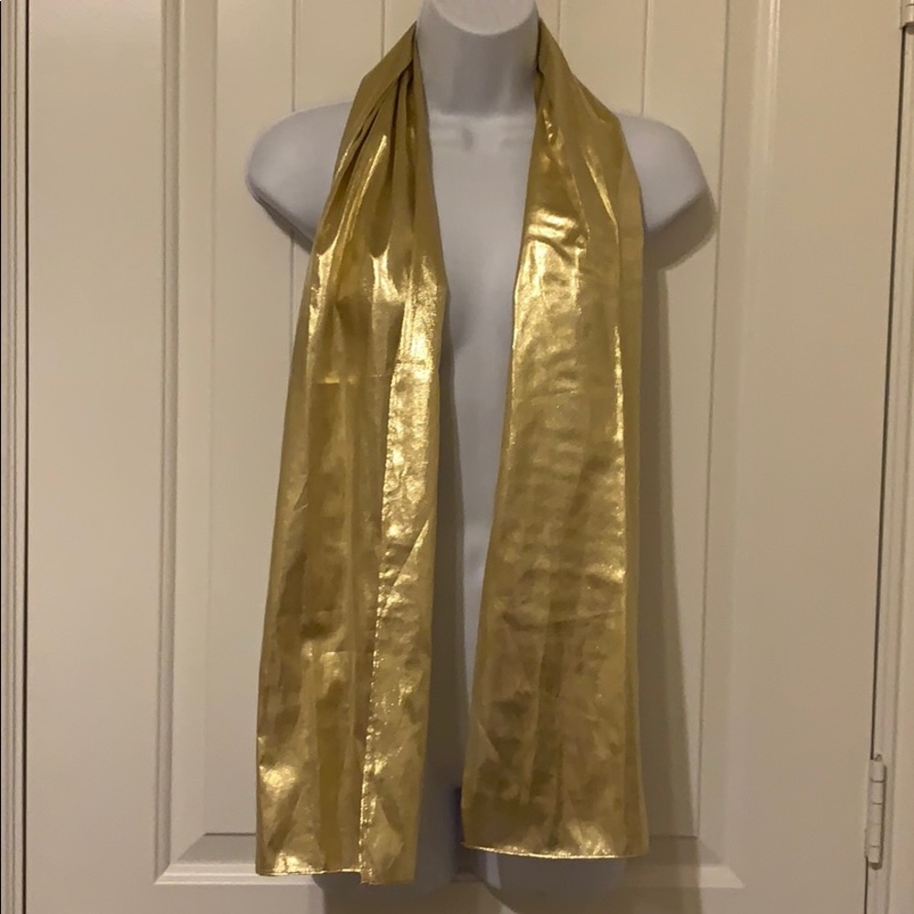 💰Avon Gold Metallic Scarf